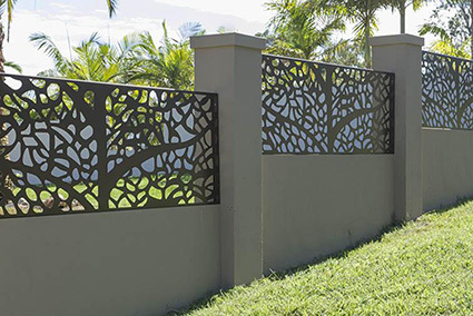 Лазерная резка декоративных панелей 